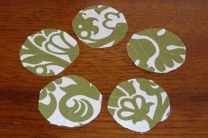 Fabric for buttons